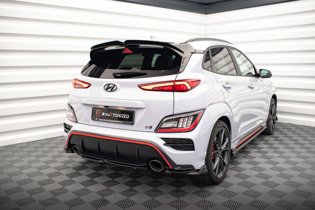 MAXTON DESIGN CENTRAL REAR SPLITTER FOR HYUNDAI KONA N MK1