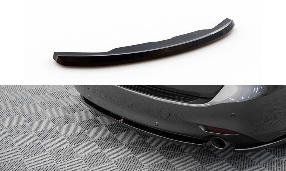 MAXTON DESIGN CENTRAL REAR SPLITTER FOR MAZDA 6 MK3 FACELIFT