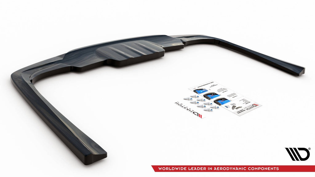 MAXTON DESIGN CENTRAL REAR SPLITTER FOR MERCEDES-BENZ E W213