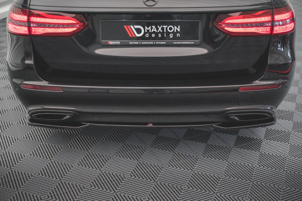 MAXTON DESIGN CENTRAL REAR SPLITTER FOR MERCEDES-BENZ E W213