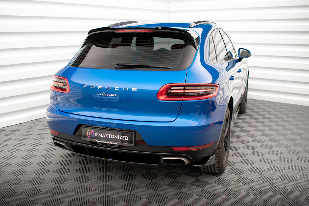 MAXTON DESIGN CENTRAL REAR SPLITTER FOR PORSCHE MACAN MK1