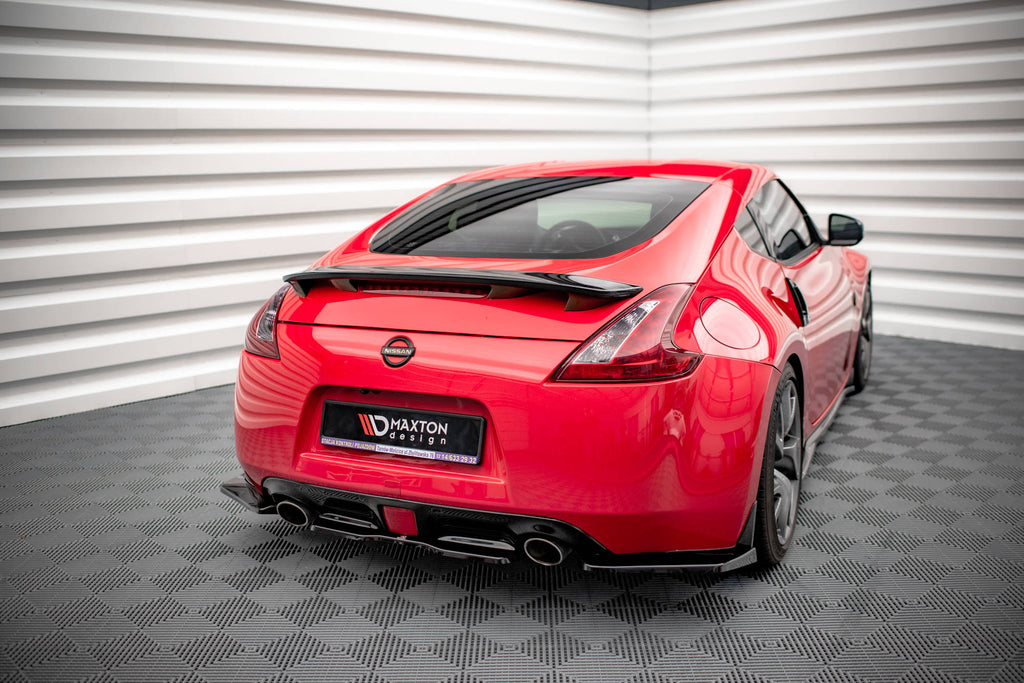 MAXTON DESIGN CENTRAL REAR SPLITTER FOR V.2 NISSAN 370Z