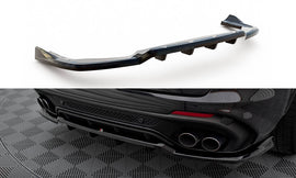 MAXTON DESIGN CENTRAL REAR SPLITTER (WITH VERTICAL BARS) ALFA ROMEO STELVIO QUADRIFOGLIO MK1