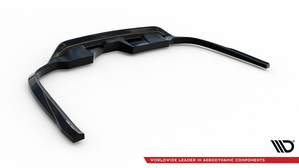 MAXTON DESIGN CENTRAL REAR SPLITTER (WITH VERTICAL BARS) AUDI A6 ALLROAD C8