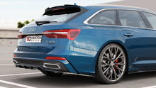 Load image into Gallery viewer, MAXTON DESIGN CENTRAL REAR SPLITTER (WITH VERTICAL BARS) AUDI A6 S-LINE AVANT/SEDAN C8