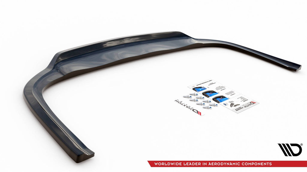 MAXTON DESIGN CENTRAL REAR SPLITTER (WITH VERTICAL BARS) AUDI A8 D4 FACELIFT