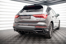 Load image into Gallery viewer, MAXTON DESIGN CENTRAL REAR SPLITTER (WITH VERTICAL BARS) AUDI Q3 S-LINE F3