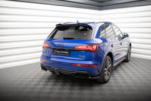 Load image into Gallery viewer, MAXTON DESIGN CENTRAL REAR SPLITTER (WITH VERTICAL BARS) AUDI Q5 S-LINE SUV MK2 FACELIFT