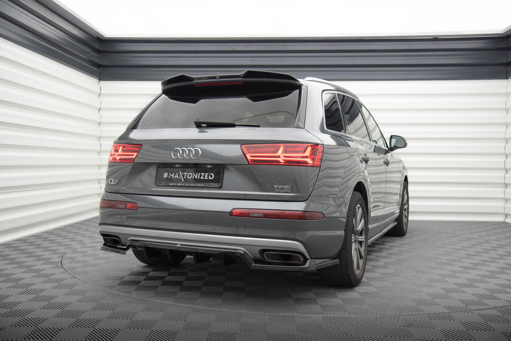 MAXTON DESIGN CENTRAL REAR SPLITTER (WITH VERTICAL BARS) AUDI Q7 MK2