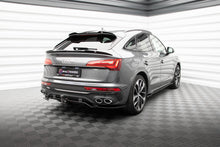 Load image into Gallery viewer, MAXTON DESIGN CENTRAL REAR SPLITTER (WITH VERTICAL BARS) AUDI SQ5 SPORTBACK MK2 FACELIFT