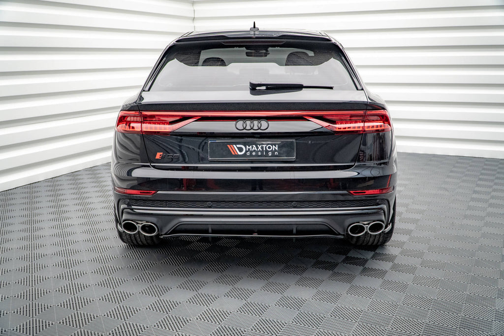 MAXTON DESIGN CENTRAL REAR SPLITTER (WITH VERTICAL BARS) AUDI SQ8 MK1