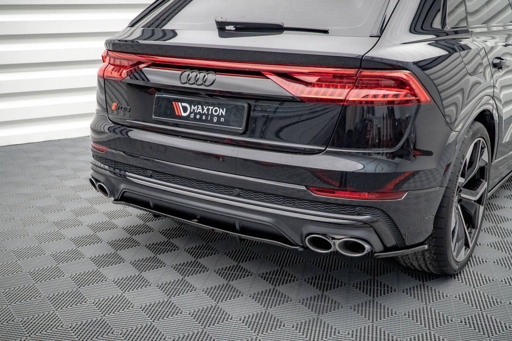 MAXTON DESIGN CENTRAL REAR SPLITTER (WITH VERTICAL BARS) AUDI SQ8 MK1