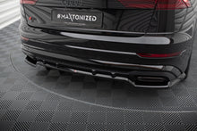 Load image into Gallery viewer, MAXTON DESIGN CENTRAL REAR SPLITTER (WITH VERTICAL BARS) AUDI SQ8 / Q8 S-LINE MK1 FACELIFT