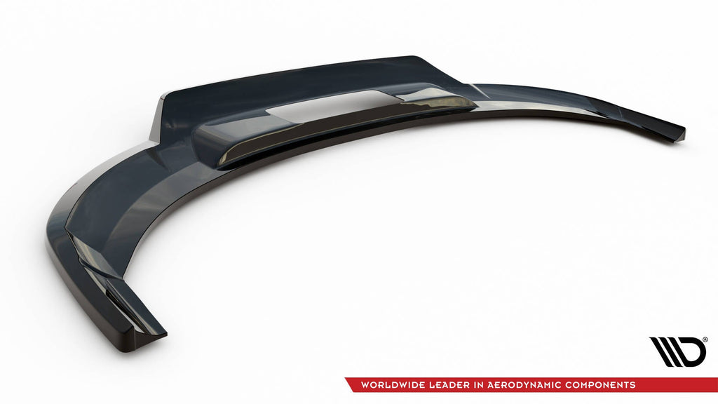 MAXTON DESIGN CENTRAL REAR SPLITTER (WITH VERTICAL BARS) AUDI E-TRON