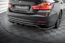 Load image into Gallery viewer, MAXTON DESIGN CENTRAL REAR SPLITTER (WITH VERTICAL BARS) BMW 4 GRAN COUPE F36