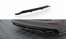 Load image into Gallery viewer, MAXTON DESIGN CENTRAL REAR SPLITTER (WITH VERTICAL BARS) BMW 5 G30 / G31 FACELIFT