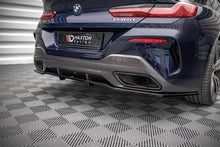 Load image into Gallery viewer, MAXTON DESIGN CENTRAL REAR SPLITTER (WITH VERTICAL BARS) BMW 8 GRAN COUPE M-PACK G16