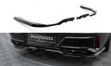 Load image into Gallery viewer, MAXTON DESIGN CENTRAL REAR SPLITTER (WITH VERTICAL BARS) BMW M760E G70