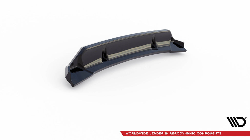 MAXTON DESIGN CENTRAL REAR SPLITTER (WITH VERTICAL BARS) BMW X3 M-PACK G01 FACELIFT