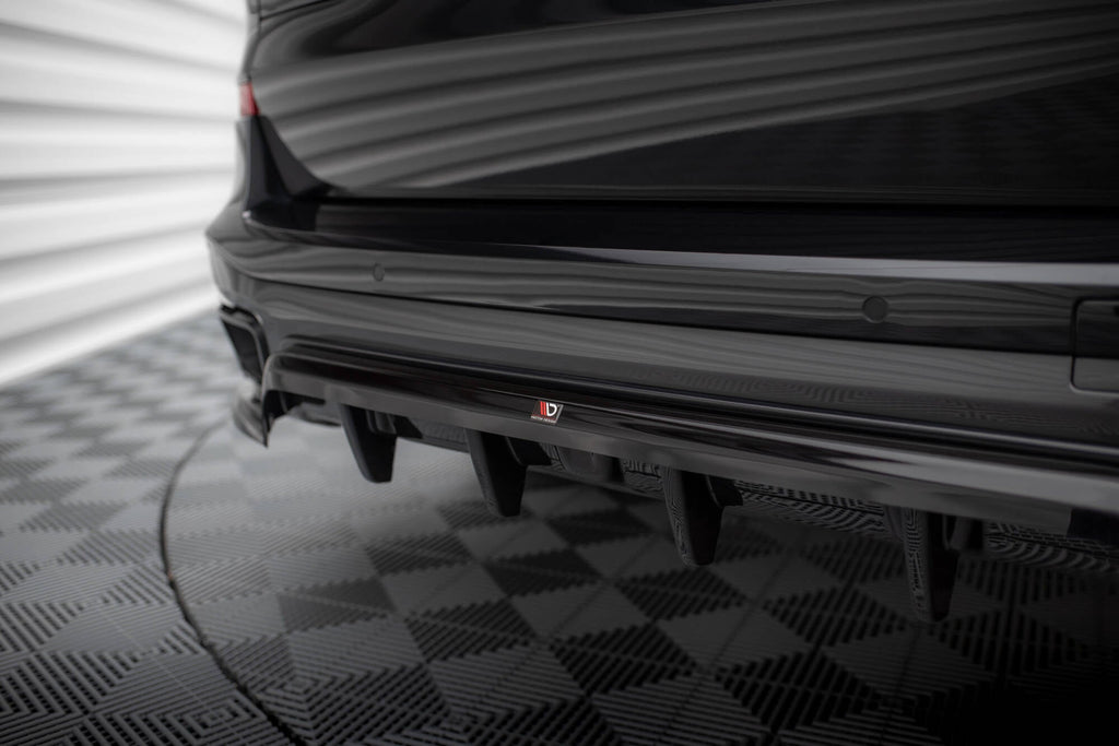 MAXTON DESIGN CENTRAL REAR SPLITTER (WITH VERTICAL BARS) BMW X5 M-PACK G05