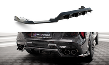 Load image into Gallery viewer, MAXTON DESIGN CENTRAL REAR SPLITTER (WITH VERTICAL BARS) BMW X6 M F96 / F96 Facelift