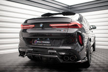 Load image into Gallery viewer, MAXTON DESIGN CENTRAL REAR SPLITTER (WITH VERTICAL BARS) BMW X6 M F96 / F96 Facelift