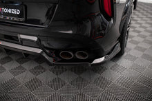 Load image into Gallery viewer, MAXTON DESIGN CENTRAL REAR SPLITTER (WITH VERTICAL BARS) BMW X6 M F96 / F96 Facelift
