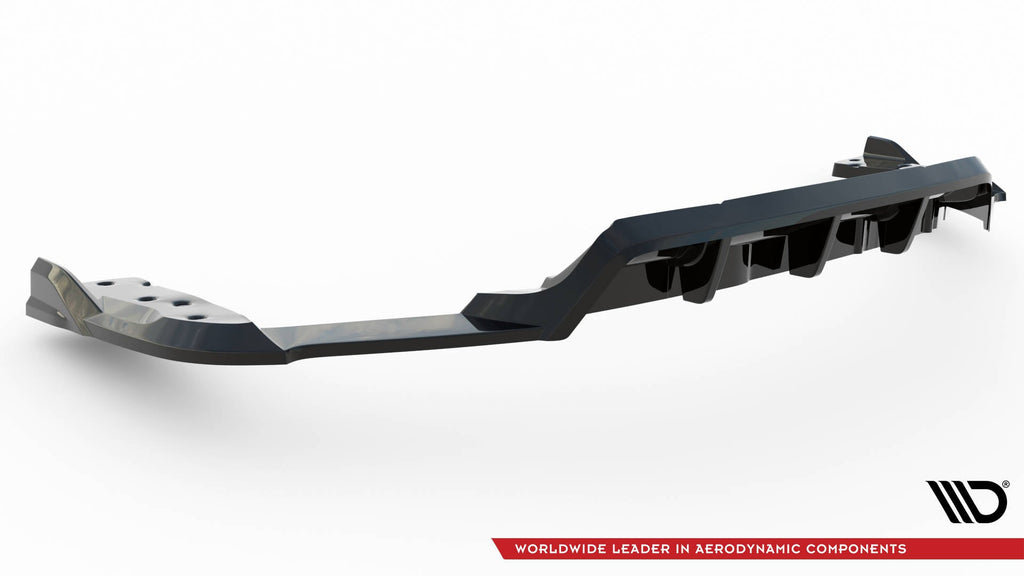 MAXTON DESIGN CENTRAL REAR SPLITTER (WITH VERTICAL BARS) BMW X6 M F96