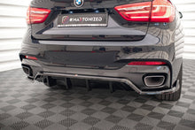 Load image into Gallery viewer, MAXTON DESIGN CENTRAL REAR SPLITTER (WITH VERTICAL BARS) BMW X6 M-PACK F16