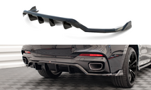 Load image into Gallery viewer, MAXTON DESIGN CENTRAL REAR SPLITTER (WITH VERTICAL BARS) BMW X6 M-PACK F16