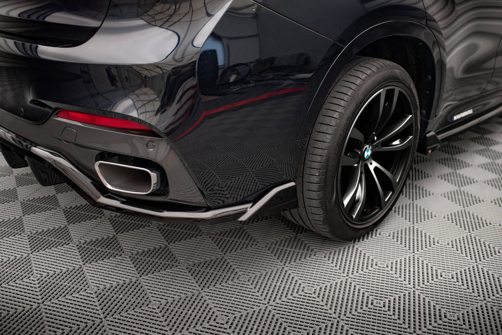 MAXTON DESIGN CENTRAL REAR SPLITTER (WITH VERTICAL BARS) BMW X6 M-PACK F16