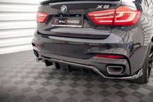 Load image into Gallery viewer, MAXTON DESIGN CENTRAL REAR SPLITTER (WITH VERTICAL BARS) BMW X6 M-PACK F16