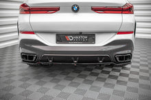 Load image into Gallery viewer, MAXTON DESIGN CENTRAL REAR SPLITTER (WITH VERTICAL BARS) BMW X6 M-PACK G06