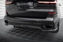 Load image into Gallery viewer, MAXTON DESIGN CENTRAL REAR SPLITTER (WITH VERTICAL BARS) BMW X7 M-PACK G07 FACELIFT