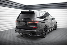 Load image into Gallery viewer, MAXTON DESIGN CENTRAL REAR SPLITTER (WITH VERTICAL BARS) BMW X7 M-PACK G07 FACELIFT