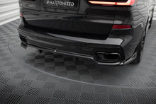 Load image into Gallery viewer, MAXTON DESIGN CENTRAL REAR SPLITTER (WITH VERTICAL BARS) BMW X7 M-PACK G07 FACELIFT