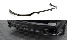 Load image into Gallery viewer, MAXTON DESIGN CENTRAL REAR SPLITTER (WITH VERTICAL BARS) BMW X7 M-PACK G07 FACELIFT