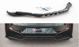 MAXTON DESIGN CENTRAL REAR SPLITTER (WITH VERTICAL BARS) BMW I8