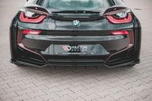 Load image into Gallery viewer, MAXTON DESIGN CENTRAL REAR SPLITTER (WITH VERTICAL BARS) BMW I8