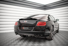 Load image into Gallery viewer, MAXTON DESIGN CENTRAL REAR SPLITTER (WITH VERTICAL BARS) BENTLEY CONTINENTAL GT V8 S MK2