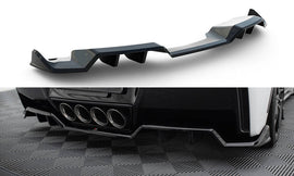 MAXTON DESIGN Central Rear Splitter (with vertical bars) Chevrolet Corvette C7