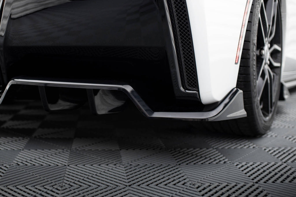 MAXTON DESIGN Central Rear Splitter (with vertical bars) Chevrolet Corvette C7