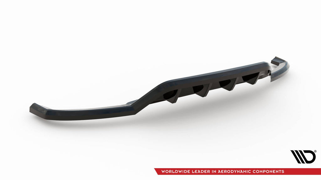 MAXTON DESIGN CENTRAL REAR SPLITTER (WITH VERTICAL BARS) JAGUAR E-PACE R-DYNAMIC MK1