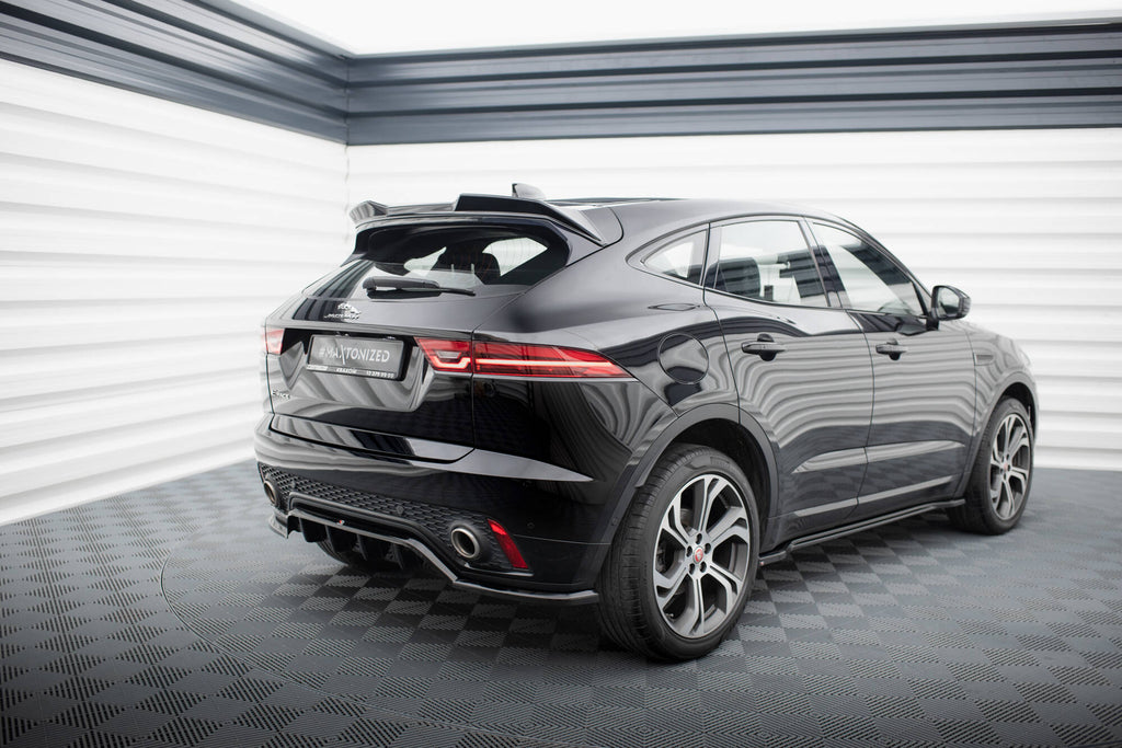 MAXTON DESIGN CENTRAL REAR SPLITTER (WITH VERTICAL BARS) JAGUAR E-PACE R-DYNAMIC MK1