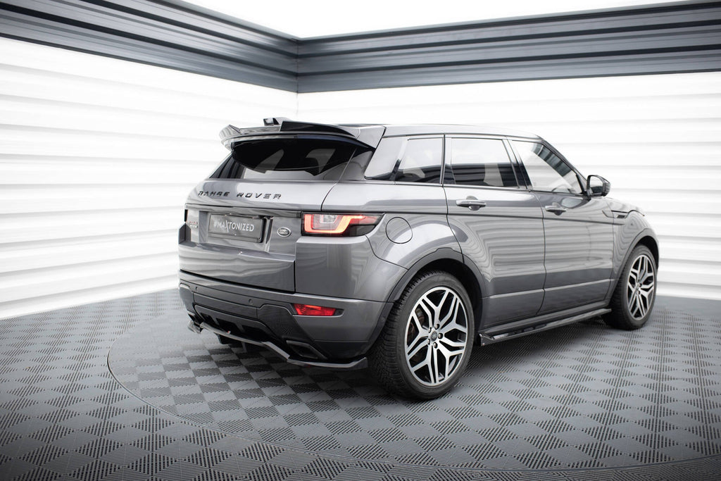 MAXTON DESIGN CENTRAL REAR SPLITTER (WITH VERTICAL BARS) LAND ROVER RANGE ROVER EVOQUE MK1 FACELIFT