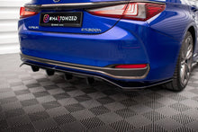 Load image into Gallery viewer, MAXTON DESIGN CENTRAL REAR SPLITTER (WITH VERTICAL BARS) LEXUS ES F SPORT MK7