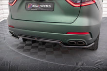 Load image into Gallery viewer, MAXTON DESIGN CENTRAL REAR SPLITTER (WITH VERTICAL BARS) MASERATI LEVANTE MK1