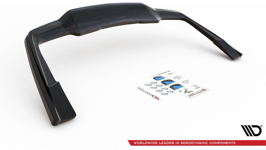 MAXTON DESIGN Rear Splitter (with vertical bars) Mercedes-AMG C 63AMG Coupe AMG Aero Pack C205 Facelift