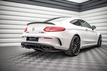 Load image into Gallery viewer, MAXTON DESIGN Rear Splitter (with vertical bars) Mercedes-AMG C 63AMG Coupe AMG Aero Pack C205 Facelift