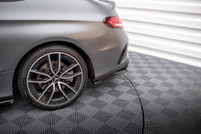 Load image into Gallery viewer, MAXTON DESIGN CENTRAL REAR SPLITTER (WITH VERTICAL BARS) MERCEDES-AMG C43 COUPE C205 FACELIFT